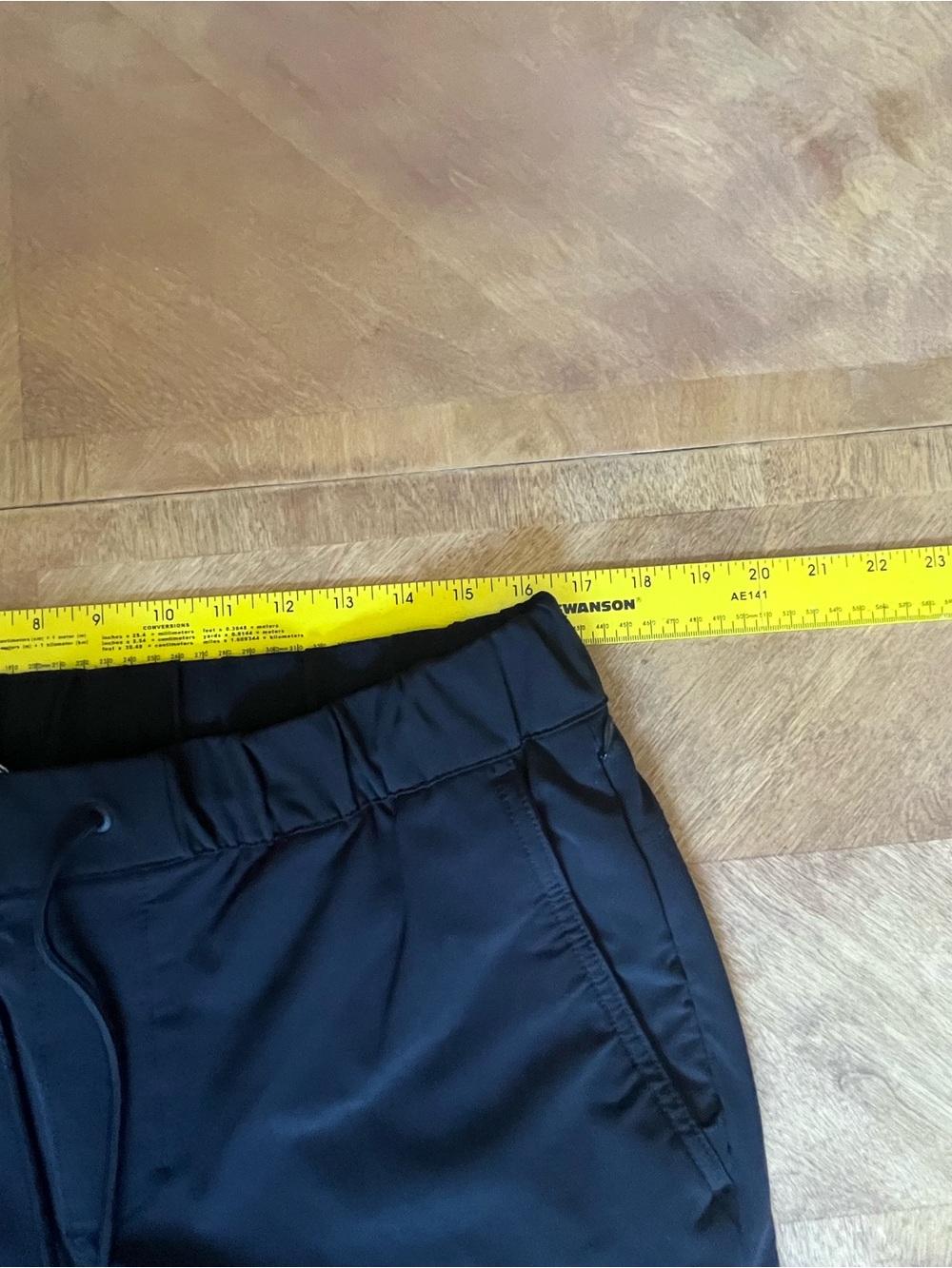 π€ Old Navy Black Slim Jogger Menβs L | Zip Pocket | Ribbed Cuff | Clean - Picture 8 of 11